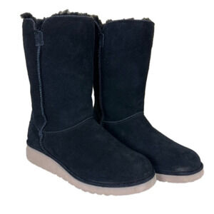 UGG Koolaburra Tall Black Boots Size 6